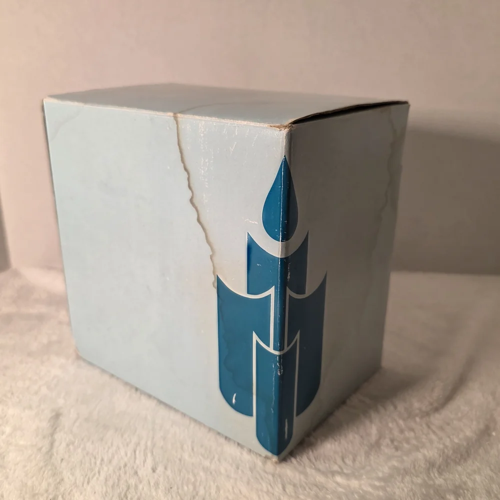 PARTYLITE 'O' Little Town Kings'  TEALIGHT HOLDER‎ PORCELAIN BISQUE  #P7314